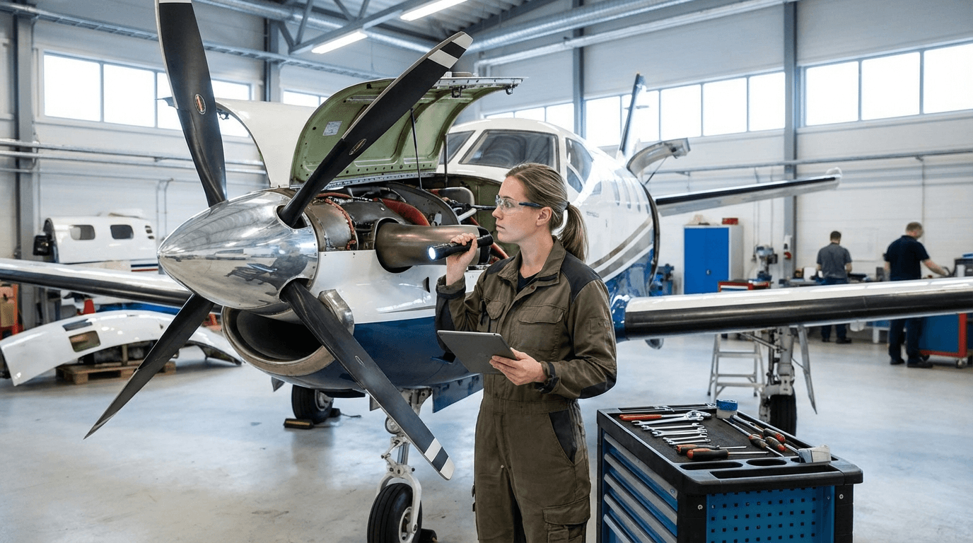 Flygtekniker - Utbildningsvägar och specialiseringar