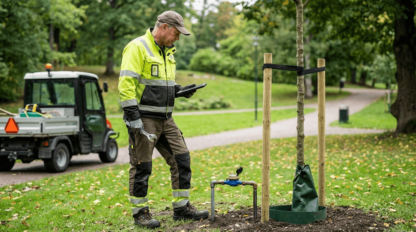 Vad gör en Parkarbetare?
