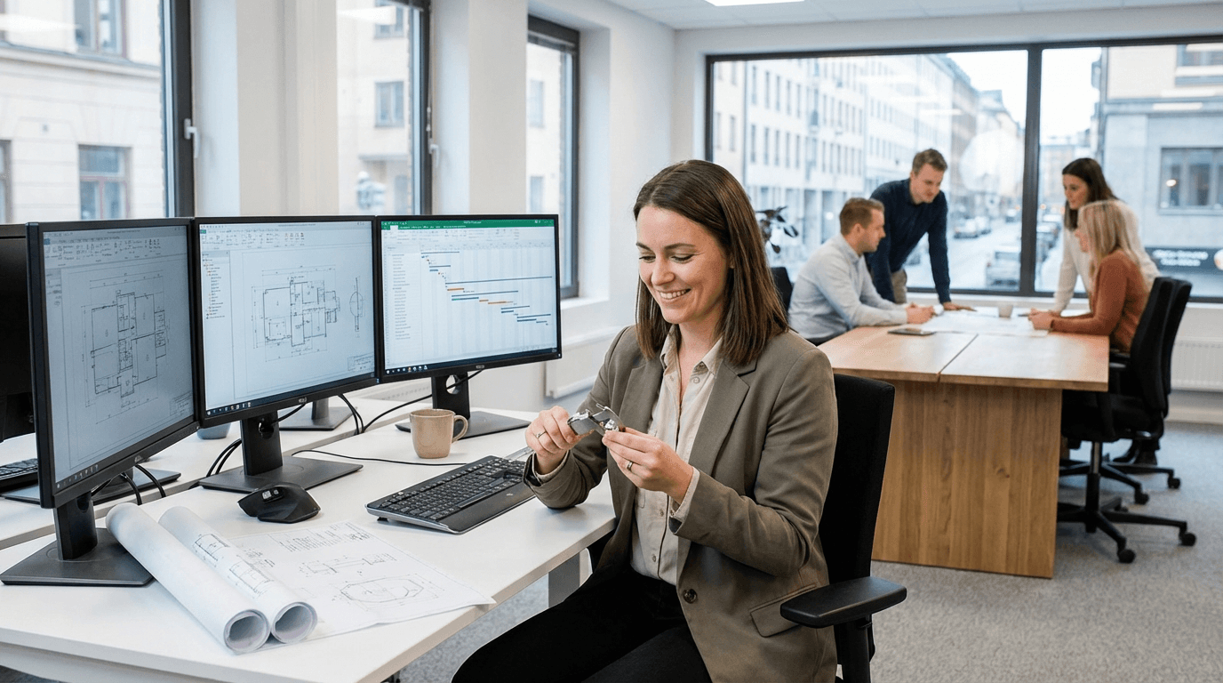 Hur mycket tjänar en Projektingenjör 2025?