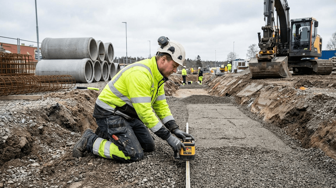 Vad gör en Anläggningsarbetare?