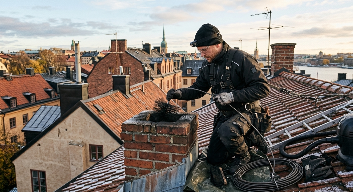Vad gör en Skorstensfejare?