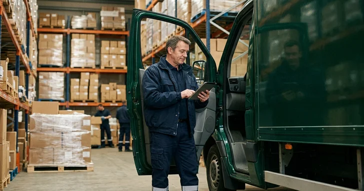 Skriva personligt brev: Chaufför