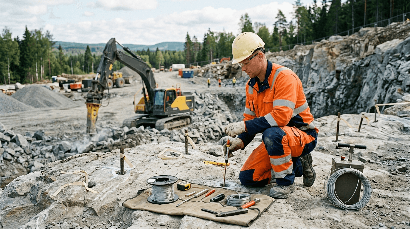 Vad gör en Bergsprängare?