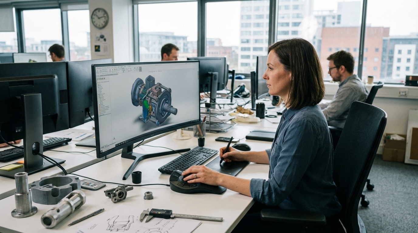 CAD / CAM Ingenjör - Utbildningsvägar och specialiseringar