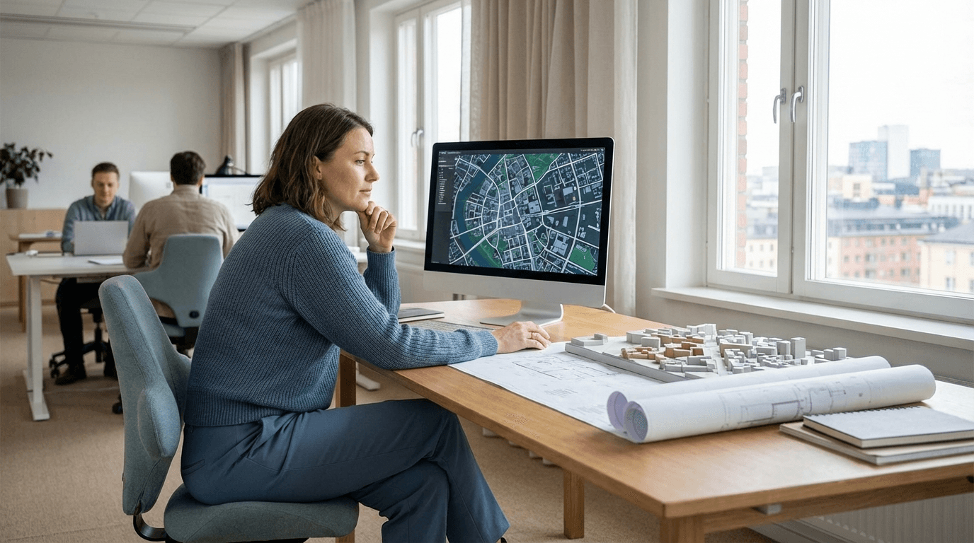 Hur mycket tjänar en Samhällsplanerare 2025?