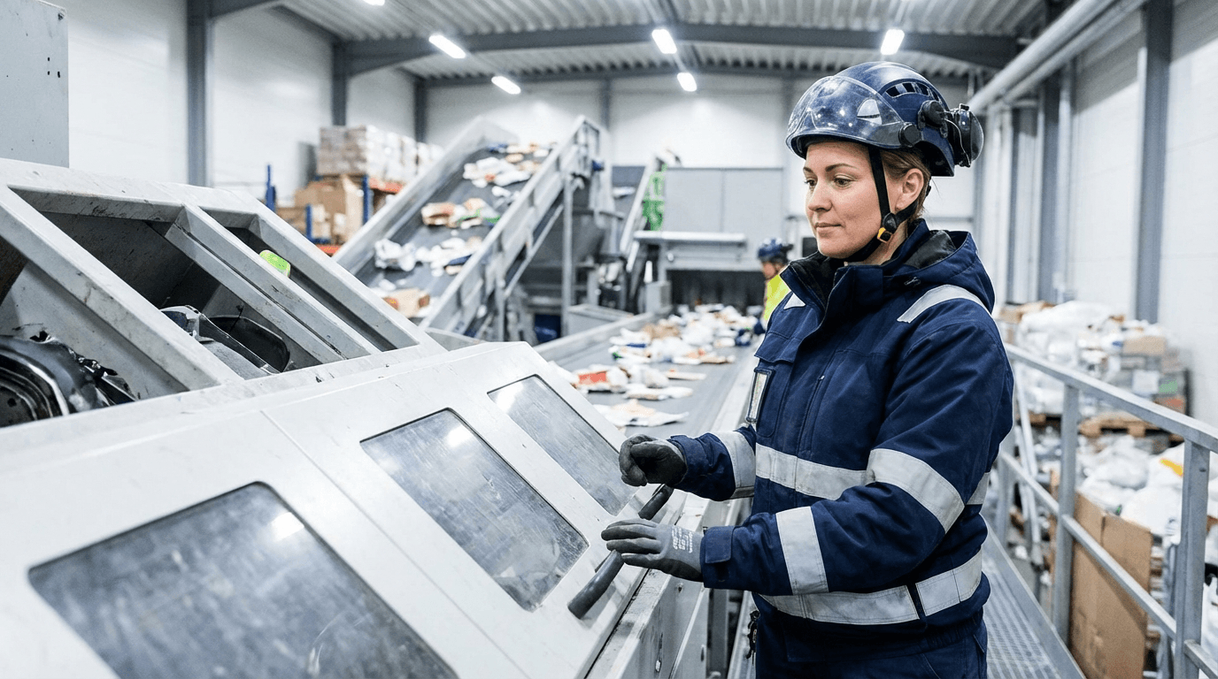 Vad gör en Renhållnings- och återvinningsarbetare?