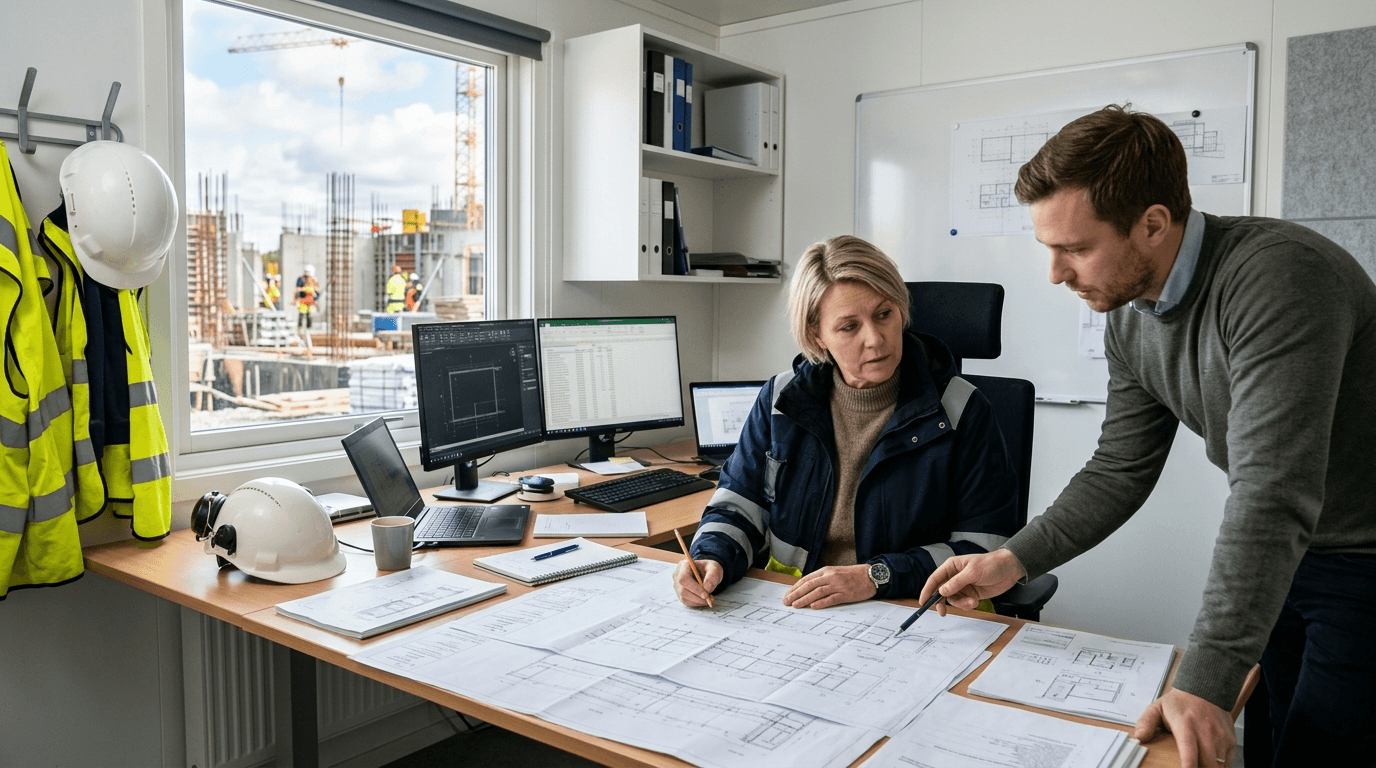 Vad gör en Byggarbetsledare?