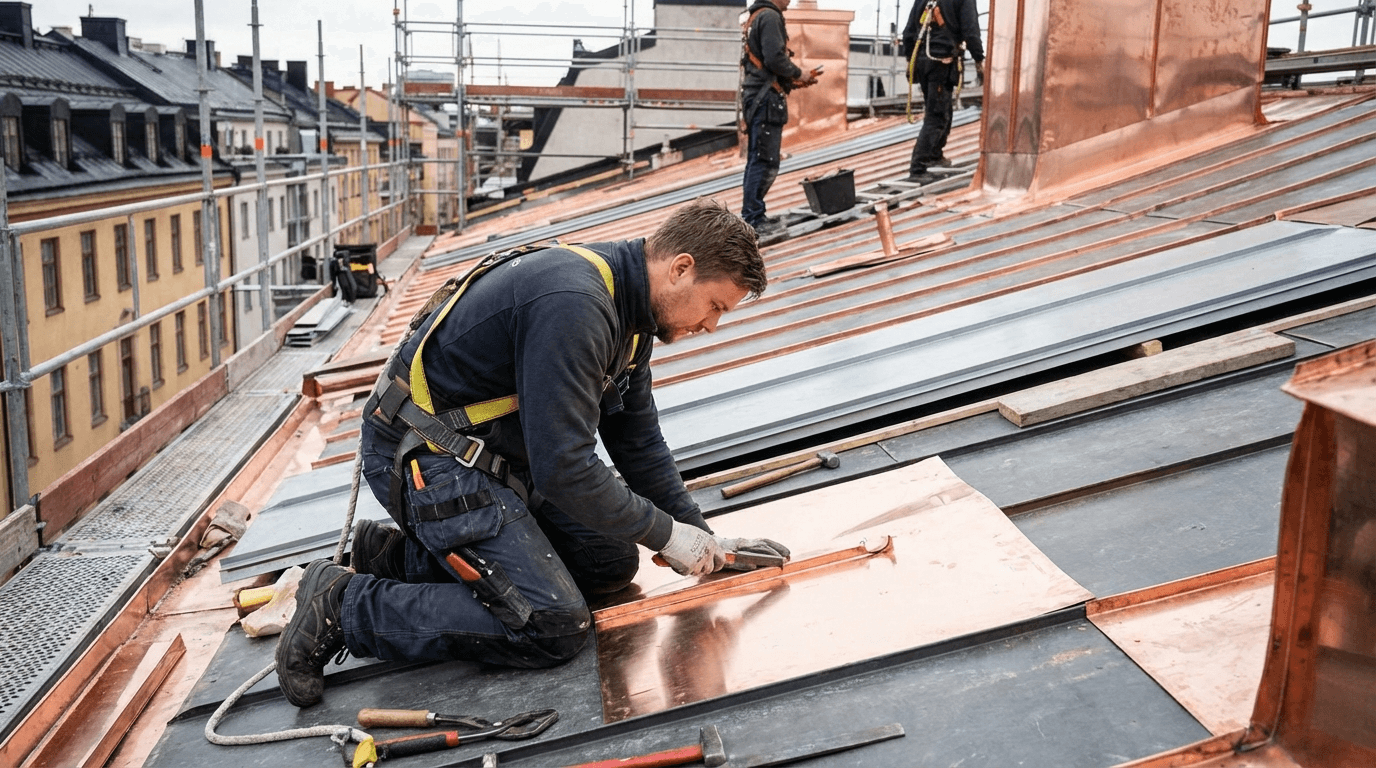 Vad gör en Plåtslagare?