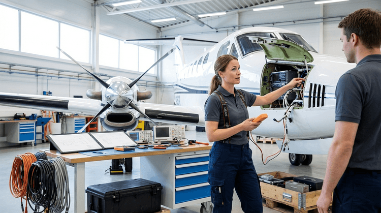 Vad gör en Flygingenjör?