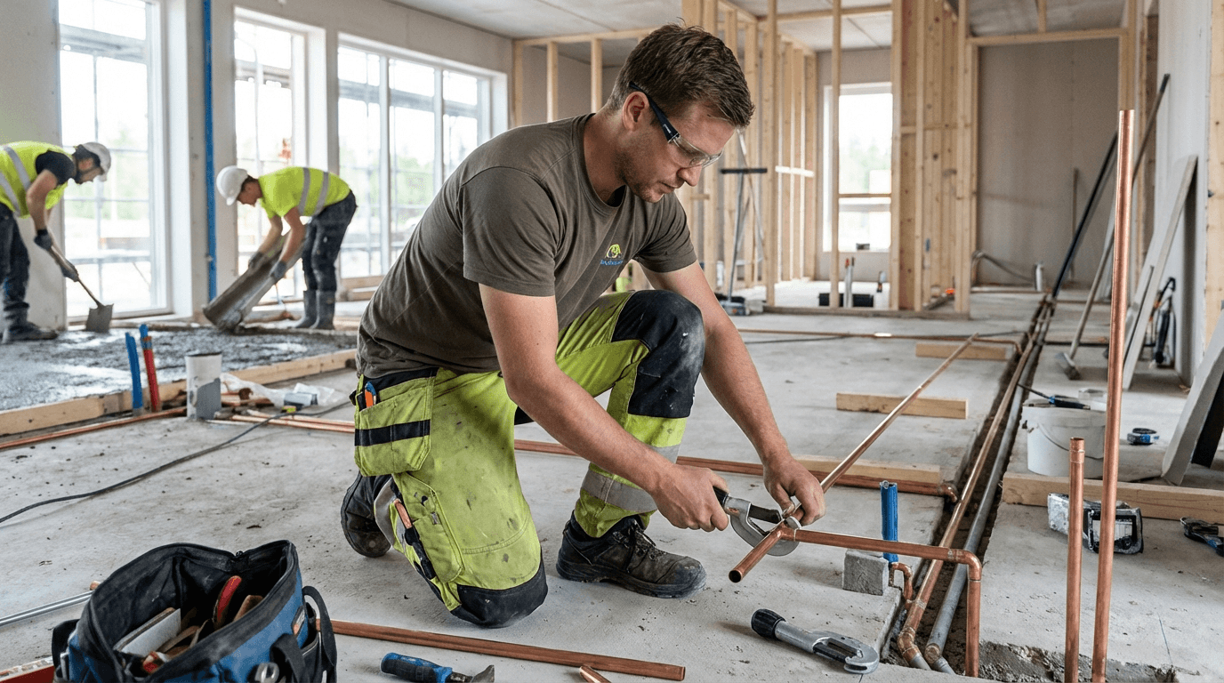 Hur mycket tjänar en Rörläggare 2025?