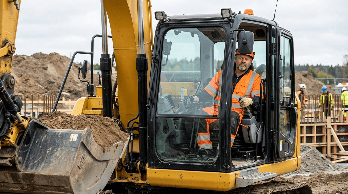 Maskinförare - Utbildningsvägar och specialiseringar