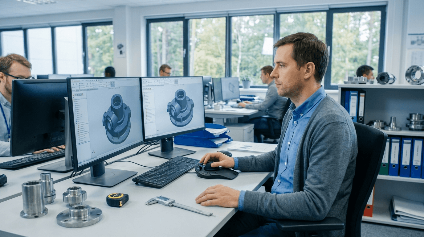 Vad gör en CAD tekniker?