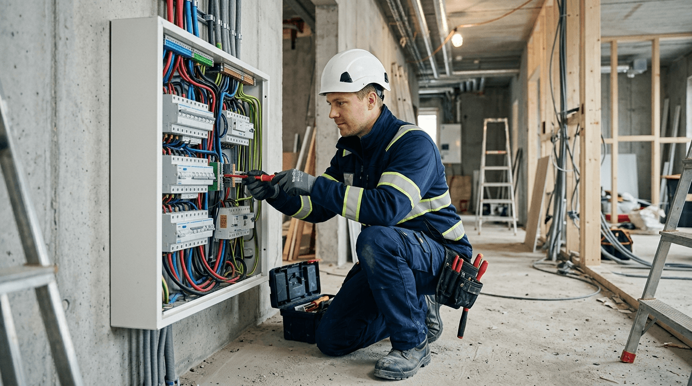 Vad gör en Distributionselektriker?