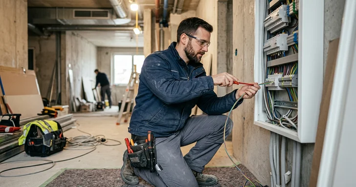 Skriva personligt brev: Elektriker