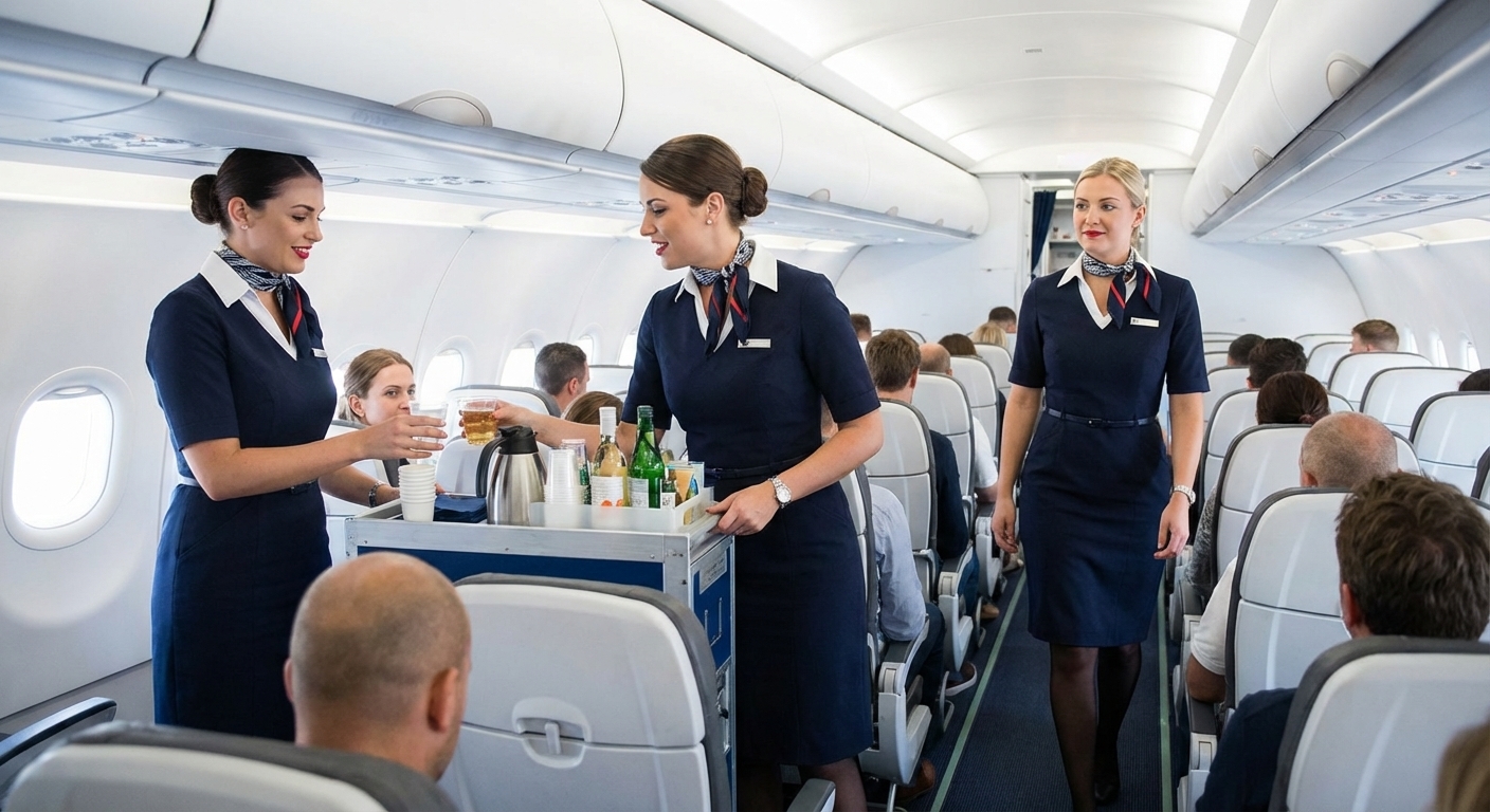 Hur mycket tjänar Kabinpersonal 2025?