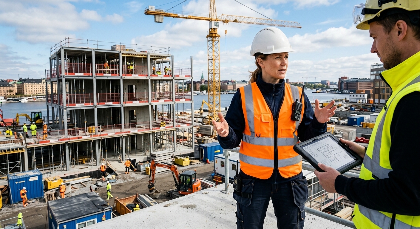 Vad gör en Byggprojektledare?