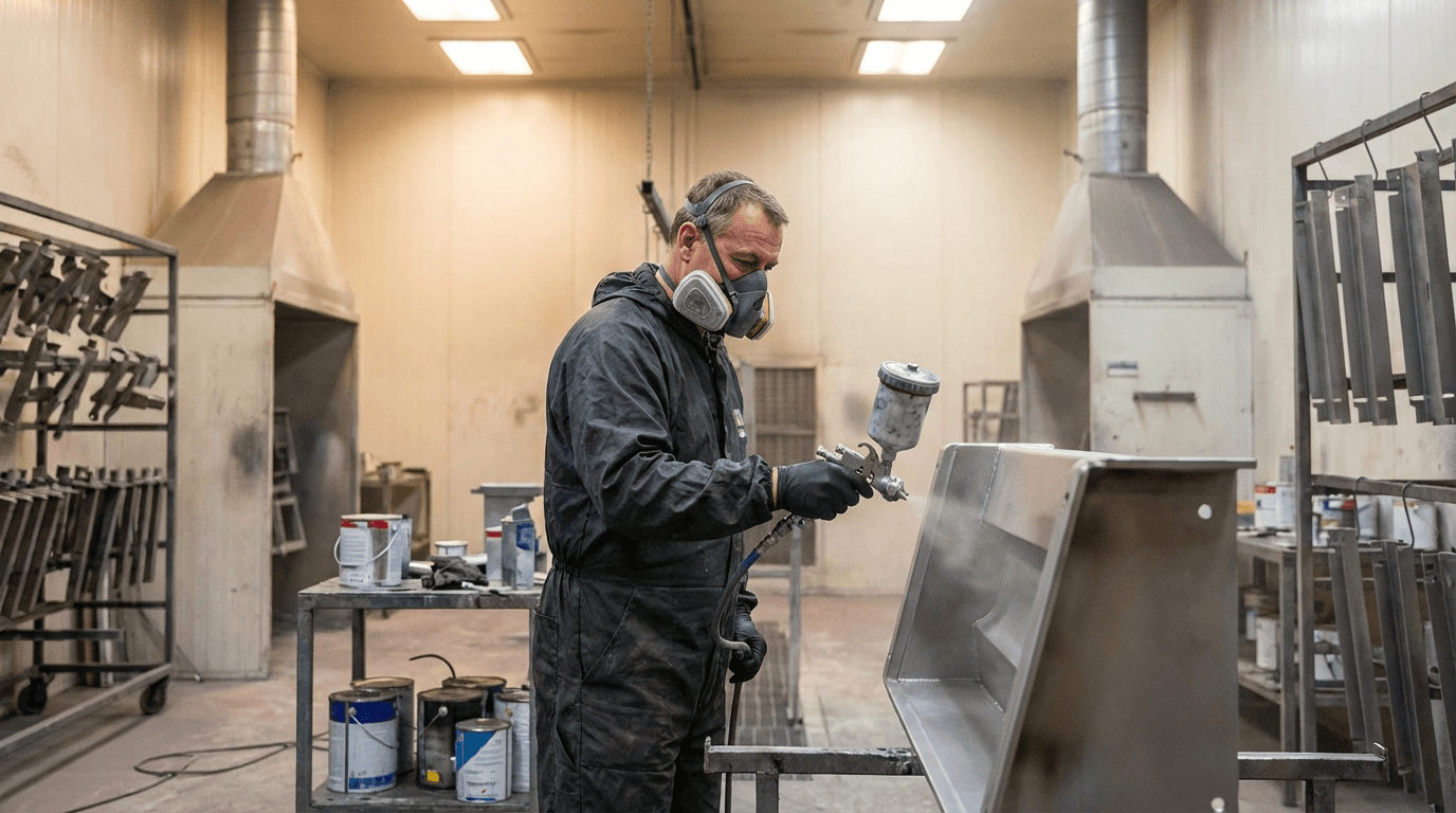 Vad gör en Lackerare och industrimålare?