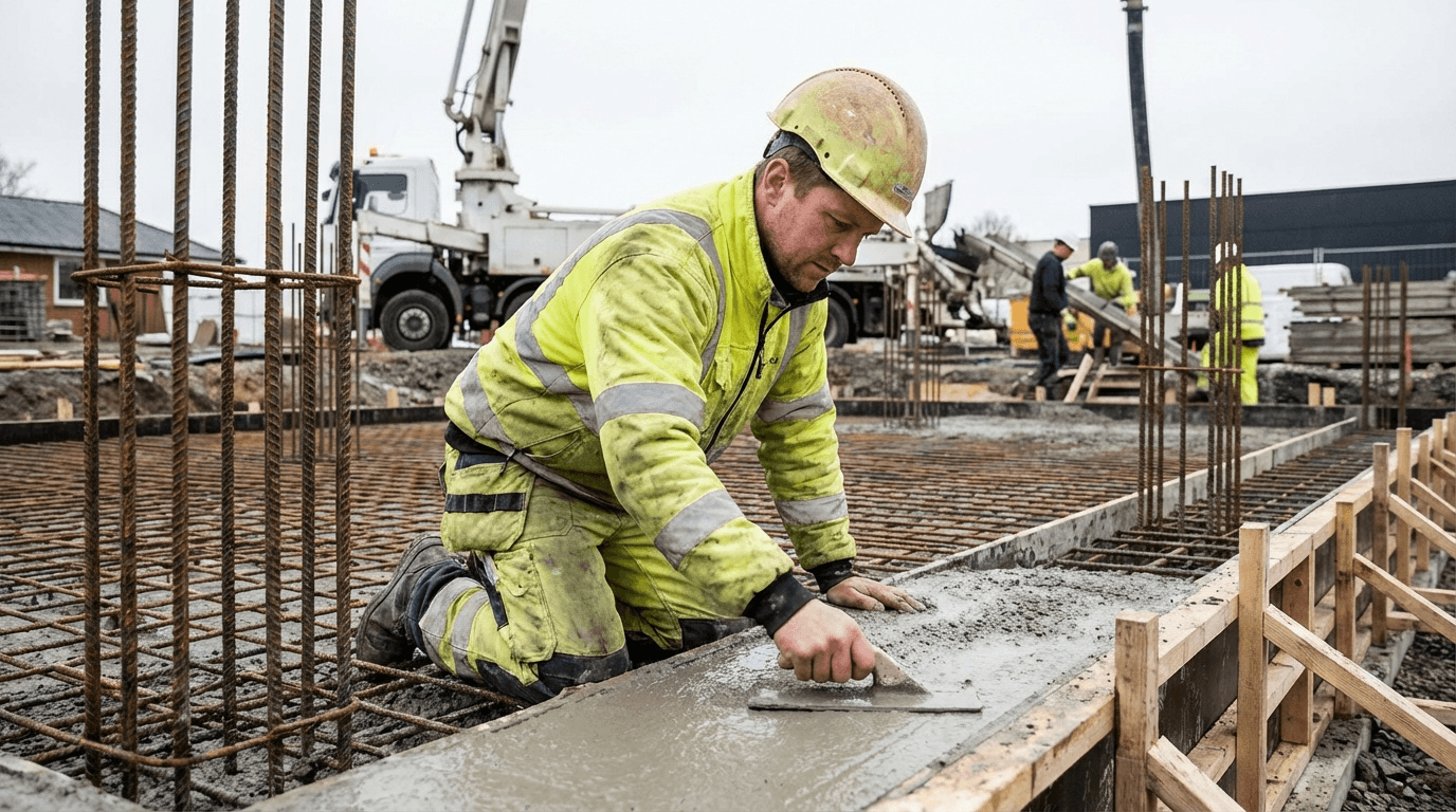 Vad gör en Betongarbetare?