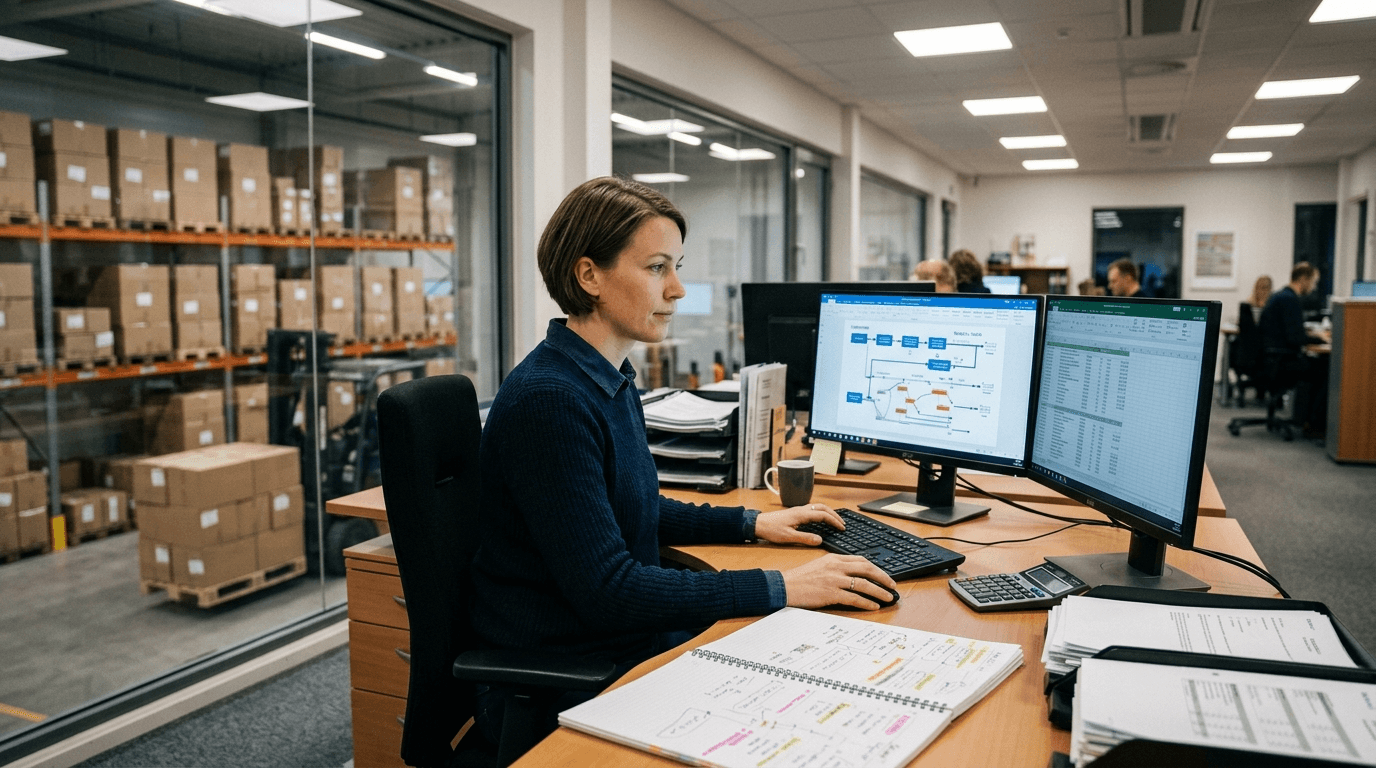 Vad gör en Logistikplanerare?