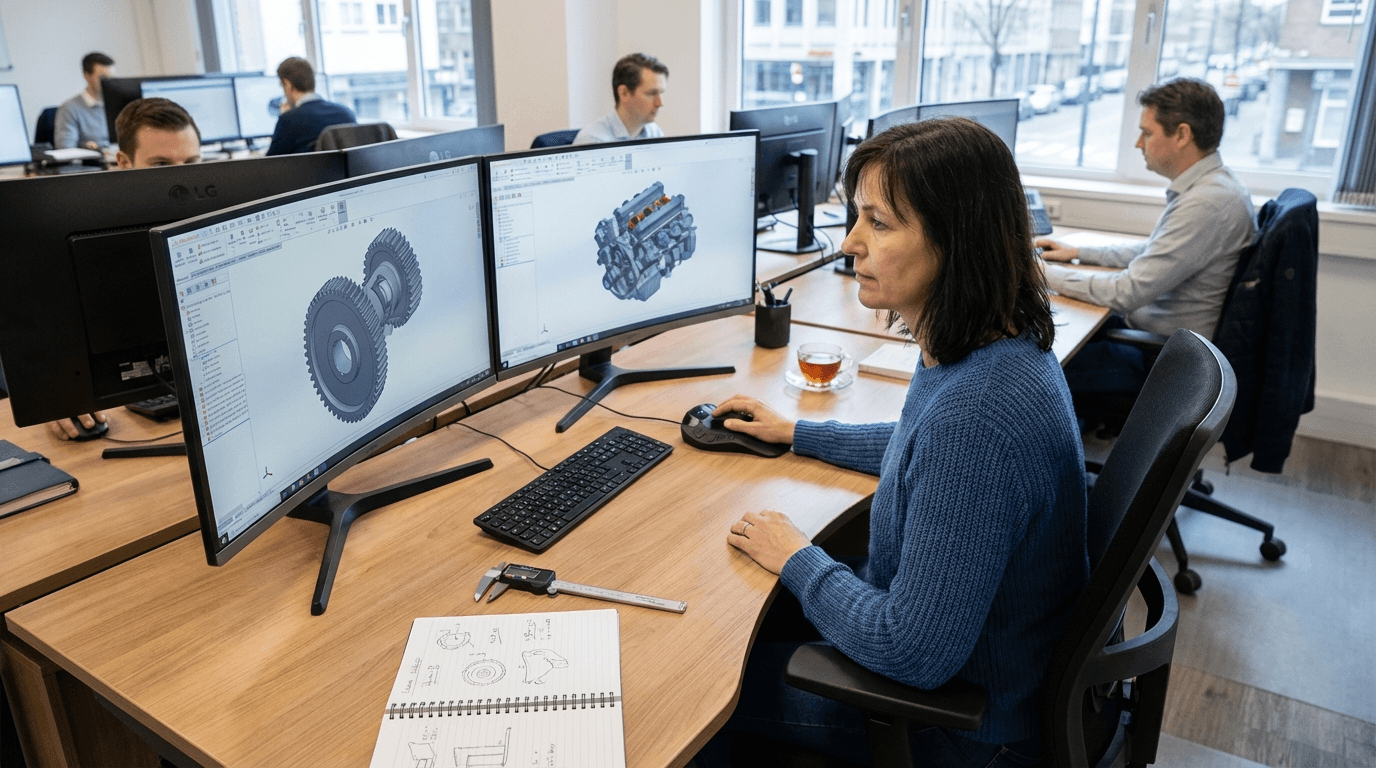 Hur mycket tjänar en CAD Designer 2025?