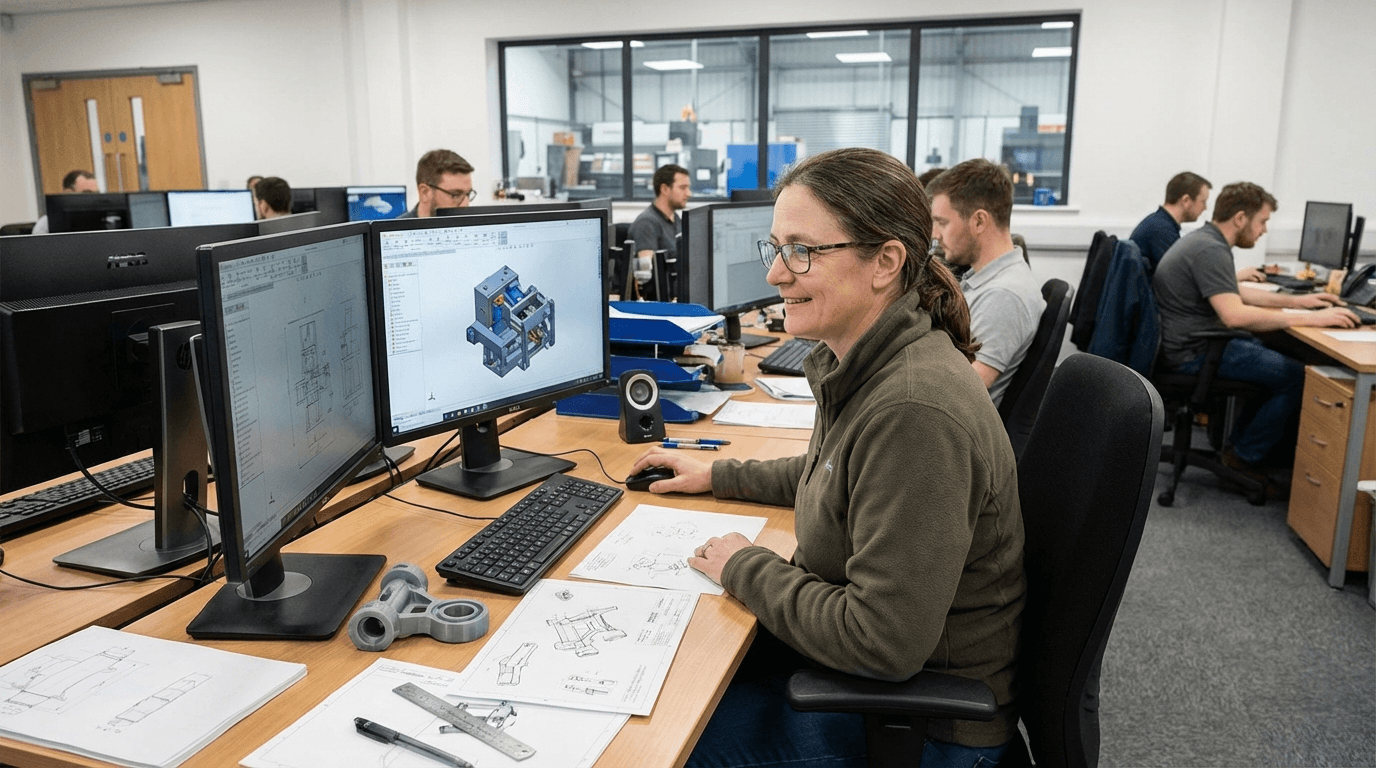 Vad gör en CAD Designer?