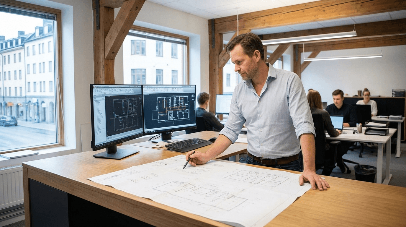 Hur mycket tjänar en Elkonstruktör inom bygg 2025?