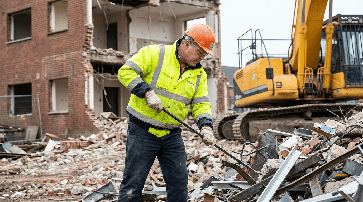 Hur mycket tjänar en Rivningsarbetare 2025?